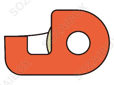 シンプルで使いやすいセロテープのイラスト素材　2