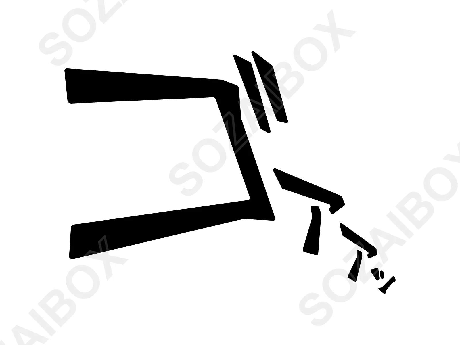 アメコミ擬音ポップ文字|漫画風デザイン素材 5