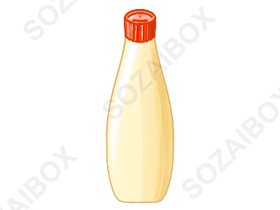 マヨネーズボトルイラスト素材
