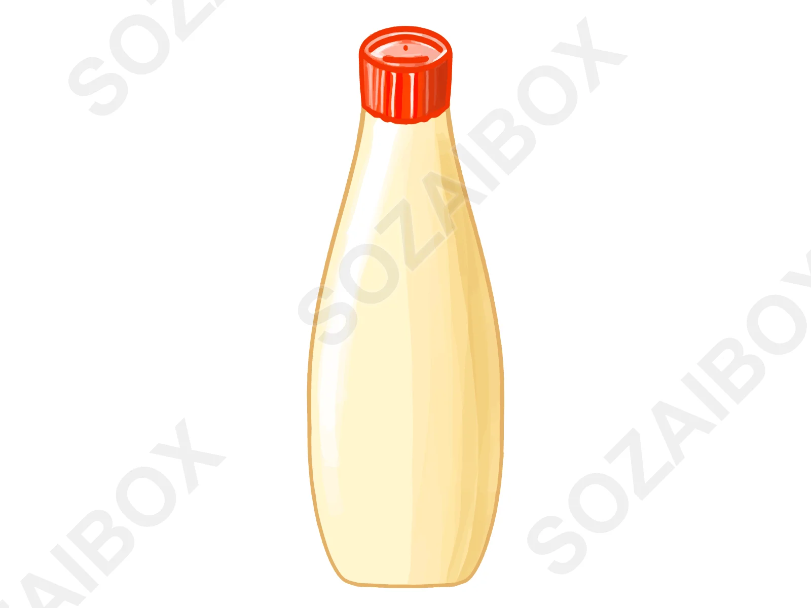 マヨネーズボトルイラスト素材