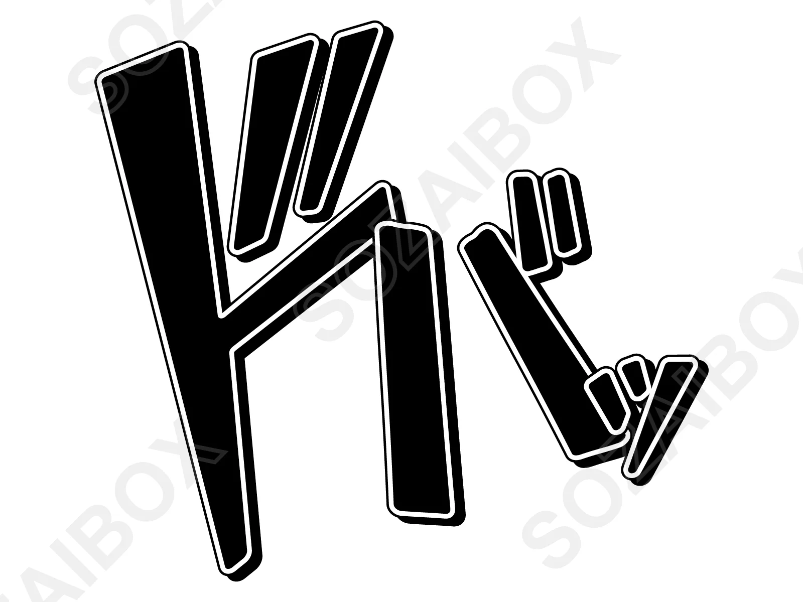 アメコミ擬音ポップ文字|漫画風デザイン素材 17